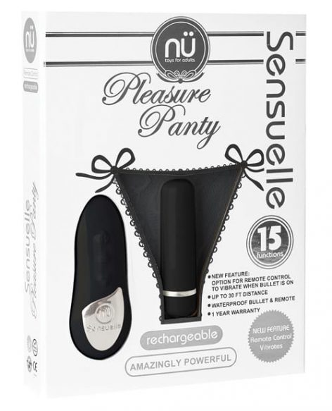 Sensuelle Pleasure Panty Black Box