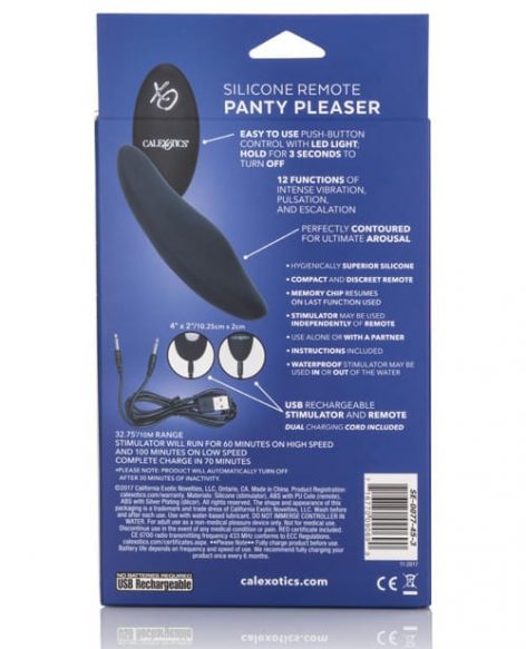 Silicone Remote Panty Pleaser Box