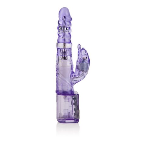 Thrusting Panther Rabbit Vibrator Purple, CalExotics