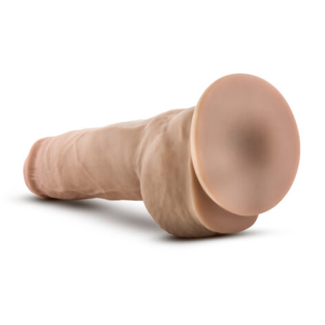 Big Boy Dildo Au Naturel 10in w/Balls Vanilla