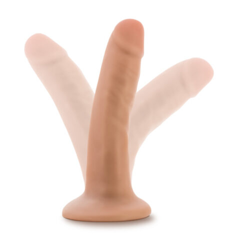 Dr. Skin 5.5in Dildo w/Suction Cup Vanilla, Blush