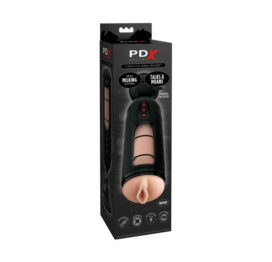 PDX Elite Mega Milker Vibrating Masturbator, Pipedream