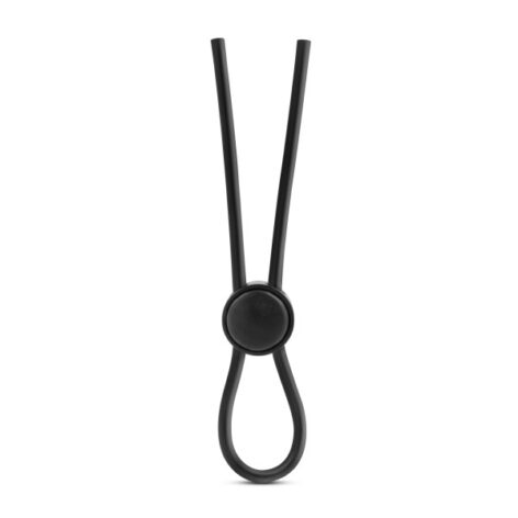 Stay Hard Silicone Loop Cock Ring Black, Blush