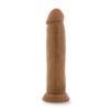 Dr. Skin 9.5in Dildo w/Suction Cup Mocha, Blush