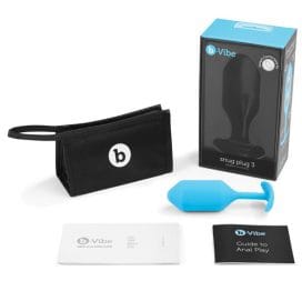 b-Vibe Snug Plug 3 Teal Kit