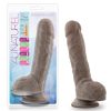 Au Naturel 9in Sensa Feel Dildo Chocolate