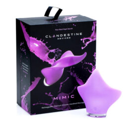 Mimic Manta Ray Vibrator Lilac, Clandestine