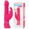 Happy Rabbit Thrusting Silicone Vibrator Pink