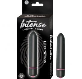 Intense Orgasm Bullet Vibrator Black