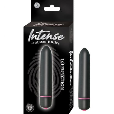 Intense Orgasm Bullet Vibrator Black