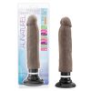 Magnum 11in Au Naturel Vibrating Dildo Chocolate