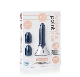 Sensuelle Point Plus Bullet Vibrator Navy Blue