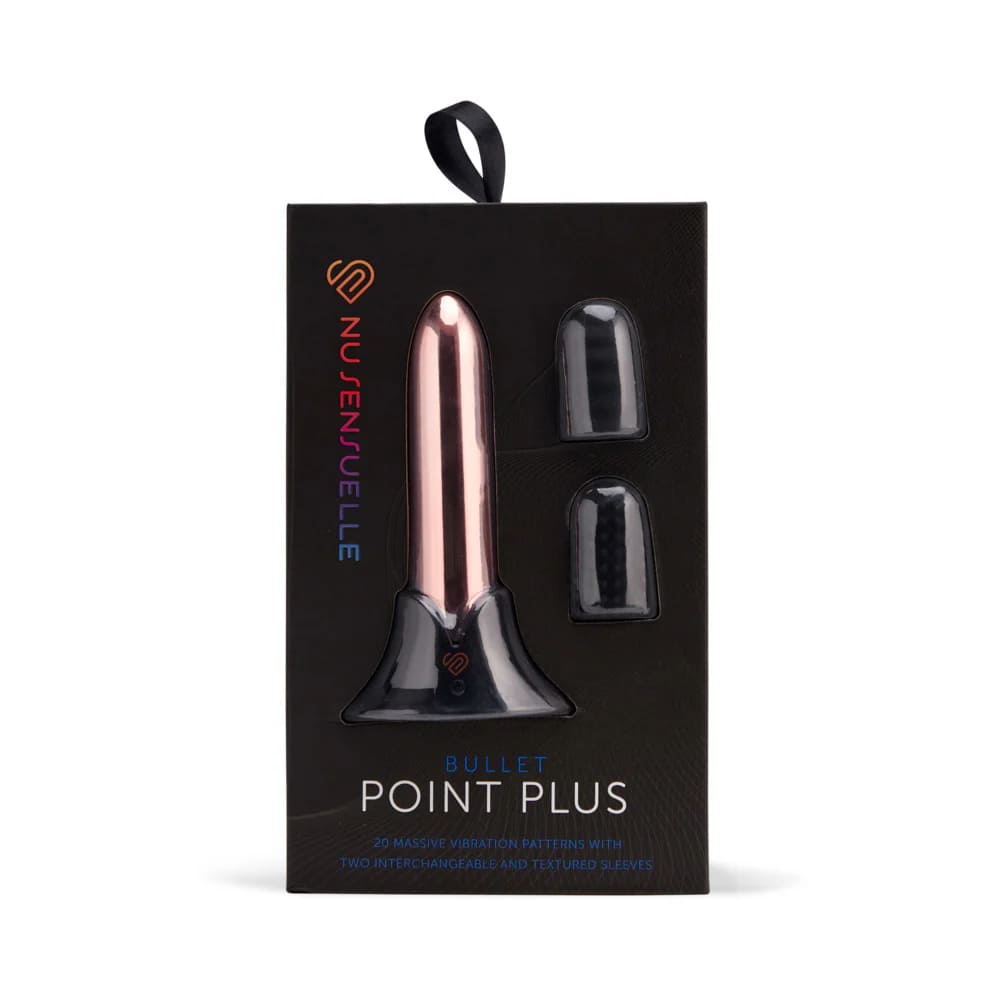 Sensuelle Point Plus Bullet Vibrator Rose Gold | Satisfaction.com