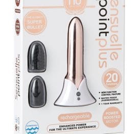 Sensuelle Point Plus Bullet Vibrator Rose Gold