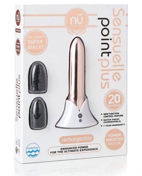 Sensuelle Point Plus Bullet Vibrator Rose Gold