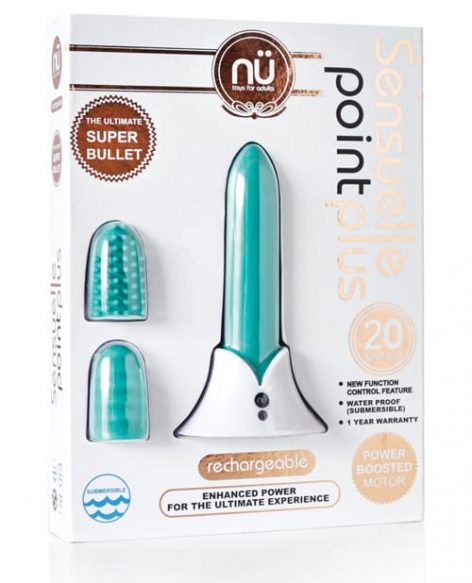 Sensuelle Point Plus Bullet Vibrator Tiffany Blue