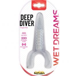 Tongue Star Deep Diver Tongue Vibe Clear