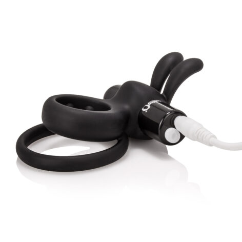 Charged Ohare Vibe Cock Ring Black, Screaming O