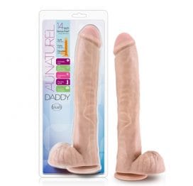 Daddy Au Naturel 14 Inch Sensa Feel Dildo