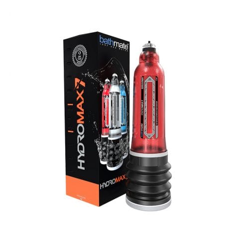 HydroMax7 Brilliant Red Penis Enlarger Pump