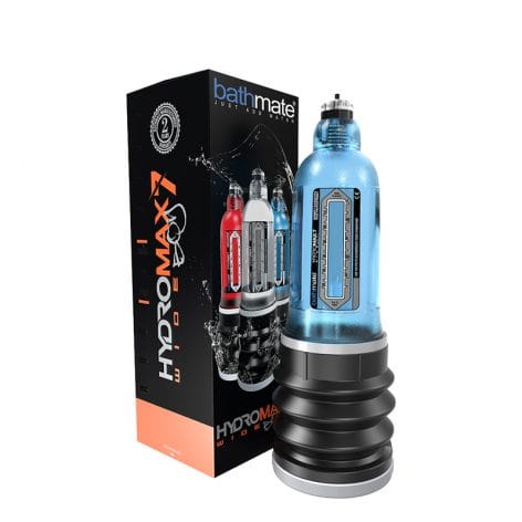 HydroMax7 Wide Boy Aqua Blue Penis Pump