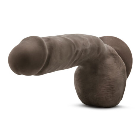 Jerome Dildo Au Naturel 8.5in w/Balls Brown