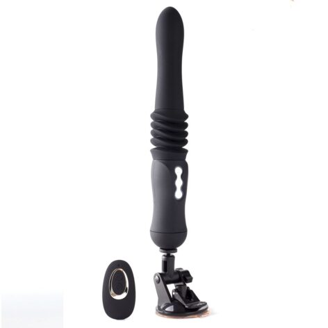 Maia Max Thrusting Love Machine Dildo Black