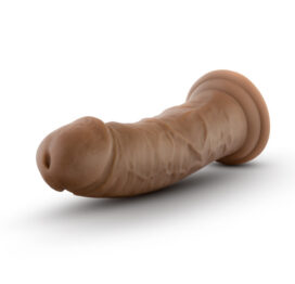 Au Naturel 8in Dildo w/Suction Cup Mocha, Blush