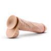 Big John Dildo Au Naturel 11.5in w/Balls Vanilla