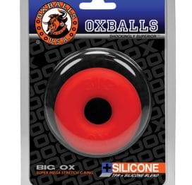 Oxballs Big Ox Cock Ring Red Ice