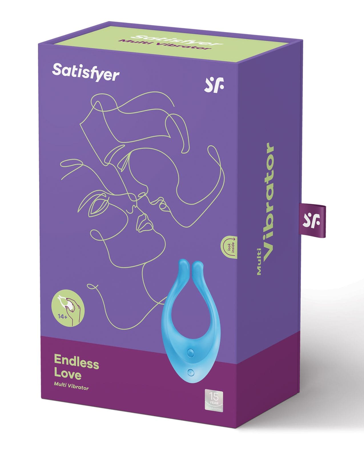 Satisfyer Endless Love Multi Vibrator Ring Blue Satisfyer Endless Love Multi Vibrator Ring Blue