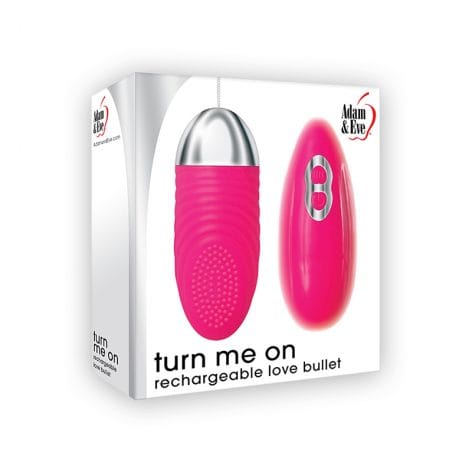 Turn Me On Rechargeable Love Bullet, Adam & Eve