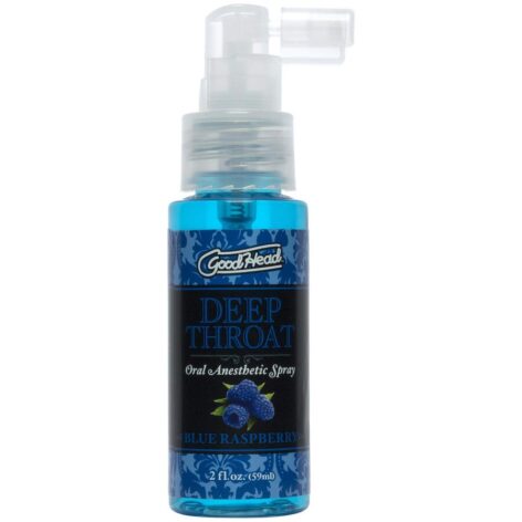 GoodHead Deep Throat Spray Blue Raspberry 2oz, Doc Johnson