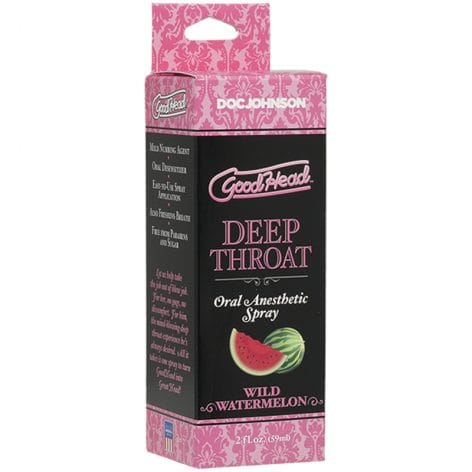 GoodHead Deep Throat Spray Wild Watermelon 2oz