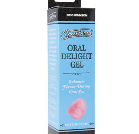 GoodHead Oral Delight Gel Cotton Candy 4oz, Doc Johnson