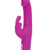 Happy Rabbit Slimline Realistic Vibrator Purple
