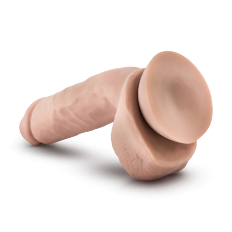 Anthony Dildo Au Naturel 8.5in w/Balls Beige