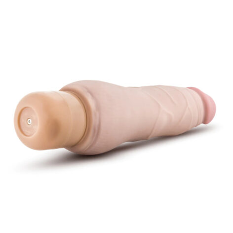 Fabien Dildo Au Naturel 9in Vibrating Beige, Blush