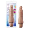 Tomas Dildo Au Naturel 9in Vibe Latin Brown, Blush