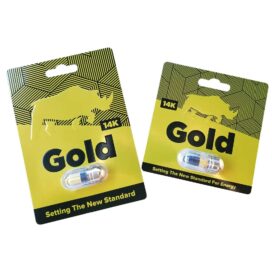 14K Gold Male Enhancement Pill