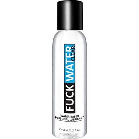 Fuck Water Clear H2O Water Based Lubricant 2oz