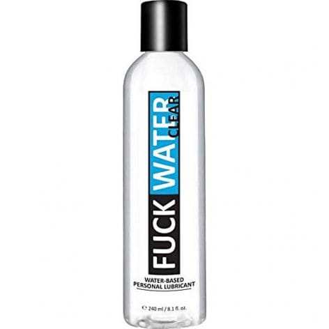 Fuck Water Clear H2O Water Based Lubricant 8oz