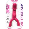 Tongue Star Cock Crush Vibrator Pink