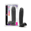 Bold Huge Dildo Au Naturel 10in w/Balls Black, Blush