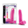 Bold Pleaser Dildo Au Naturel 7in w/Balls Pink, Blush