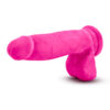 Pleaser Dildo Au Naturel 7in w/Balls Pink