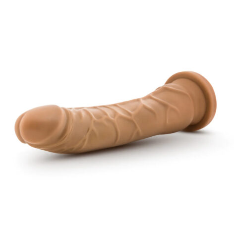 Roberto Dildo Au Naturel 9.5in Mocha Brown, Blush