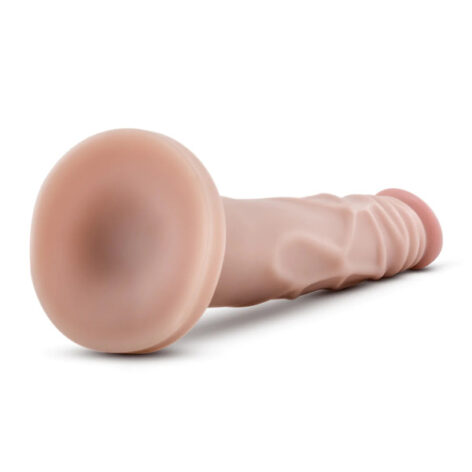 Ronnie Dildo Au Naturel 7.5in w/Suction Cup Beige, Blush