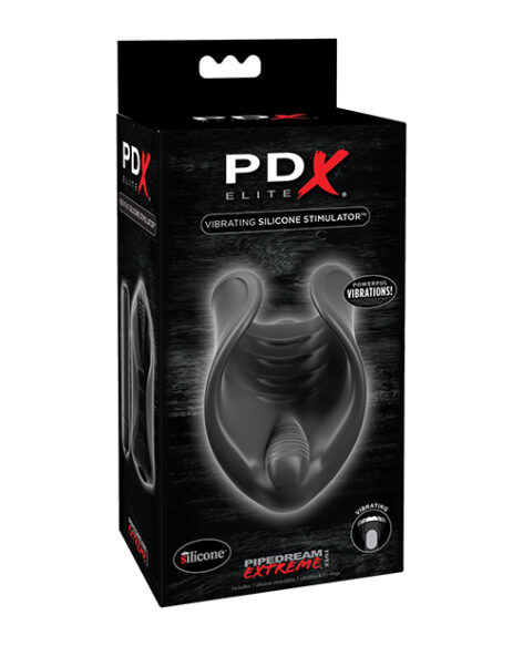 PDX Elite Vibrating Silicone Stimulator, Pipedream