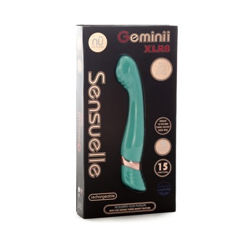 Sensuelle Geminii XLR8 G-Spot Vibrator Blue